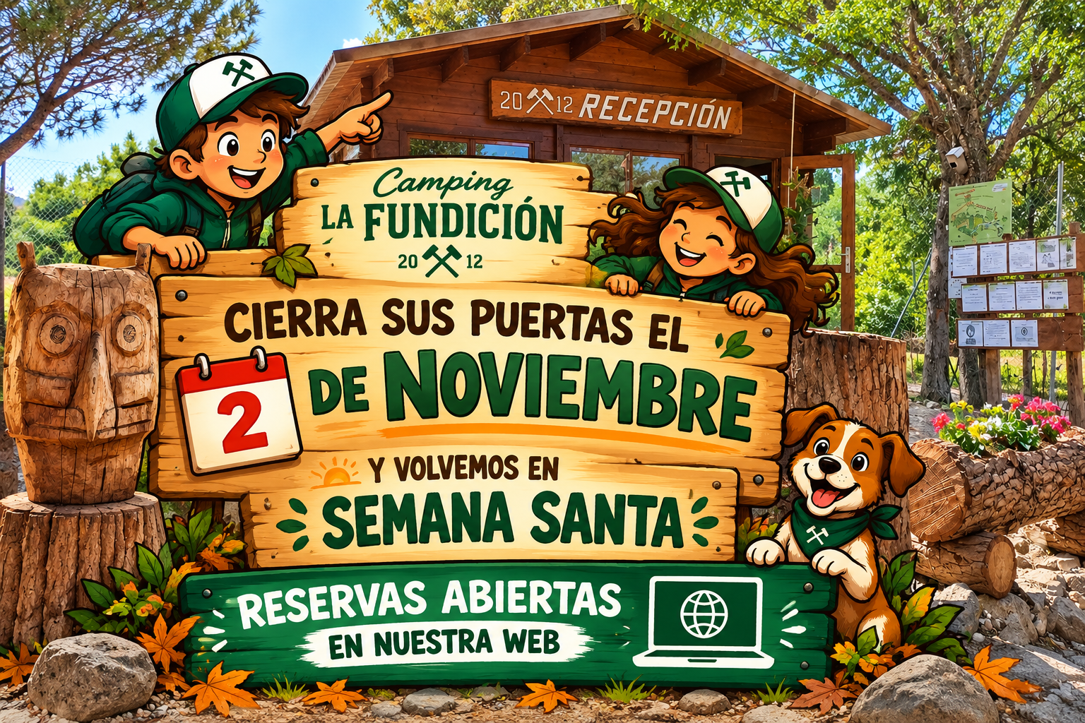 Preview image published by campinglafundicion.es